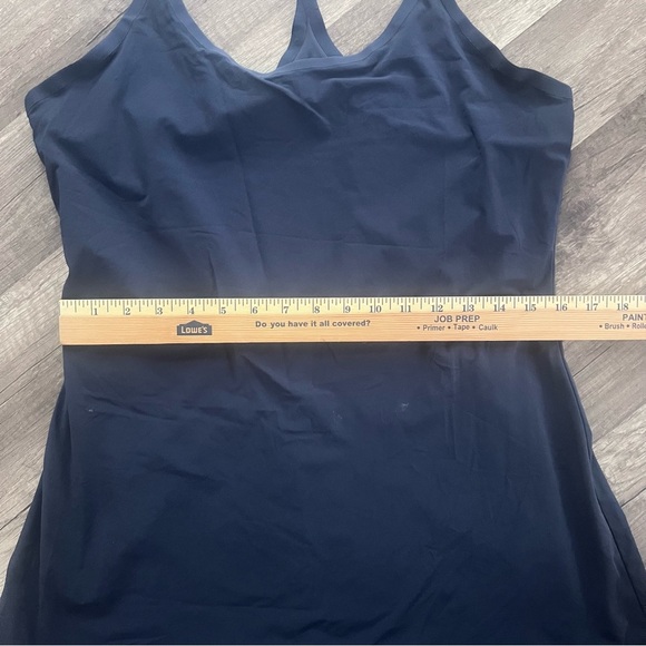 Outdoor Voices The Exercise Dress Size L Navy Undershorts - Picture 8 of 14